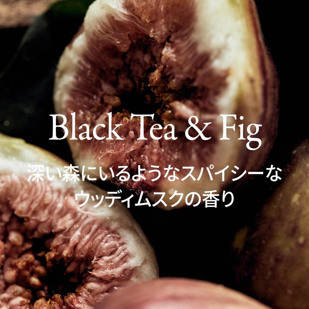Longtake Black Tea Fig Softening Treatment 200ml Korean Cosmetics Fig Scent Hair Care Vegan Damage Care [LONGTAKE Official] &