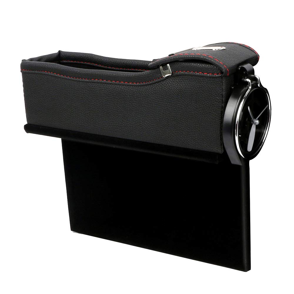 

Sakan Хранение в автомобиле Боковой Маленький предмет Зазор между сиденьями Боковая сторона сиденья автомобиля Боковой Подстаканник для напитков Сок Вставной Тип Коробка, Лоток, Хранение, Карман, Многофункциональное Хранение, Лоток, чёрный