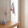 Weatherproof Flag Holder Mini Stick with Screws, Wall Mount Pole Miniature Base Holder, Small Display Bracket for Classrooms Offices Shops