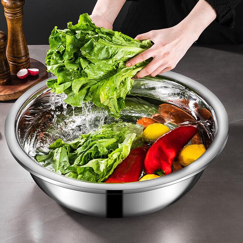 Huabeisen Extra Thick Food-Grade Stainless Steel Basin
