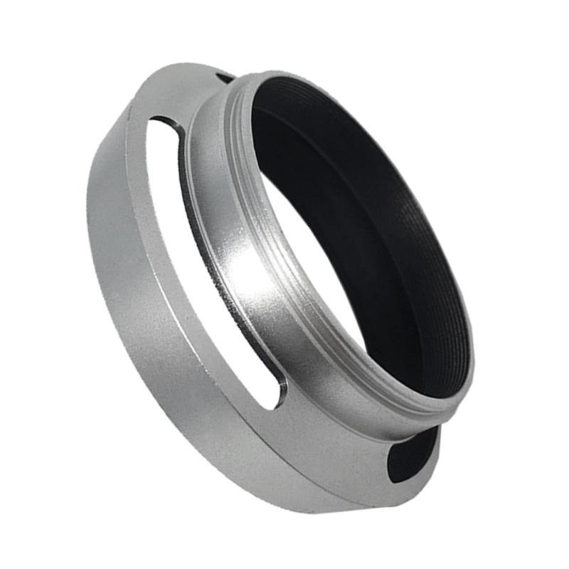 Lens Hood Sunshade Metal Vented Camera Sun Blocker Reduce Reflection 37mm 40.5mm 43mm 46mm 49mm 52mm Screw-in