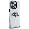 Karl Lagerfeld IML Karl Sketch Logo MagSafe Case for iPhone 16 Pro Clear