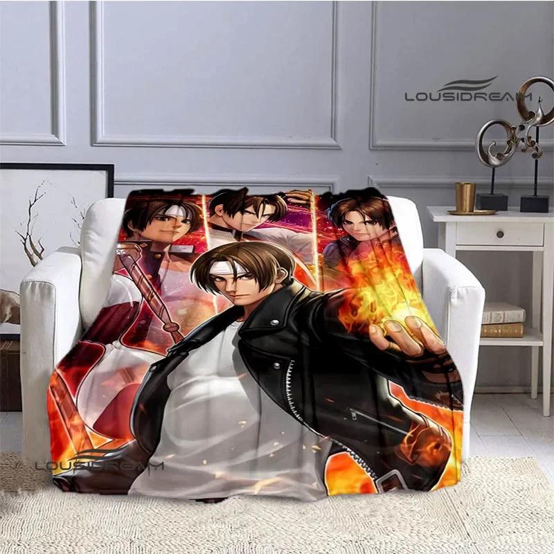3D KOF game Cartoon blanket Warm Flannel blankets Soft and comfortable blanket Home Travel Blankets bed linings Birthday Gift