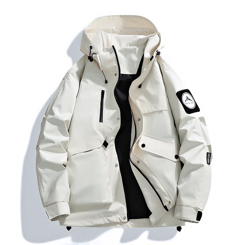 Men's Camouflage Hooded Jacket - Spring/Autumn Fashionable Casual Outerwear
