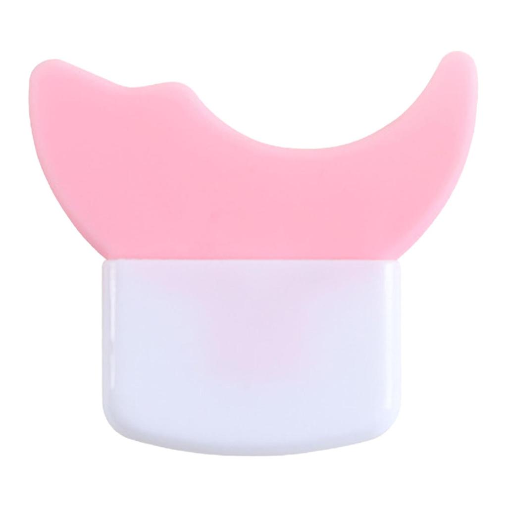Silicone Eyelash Applicator Baffle Prevent Cosmetic Residue Skin Friendly Mascara Smear Shield