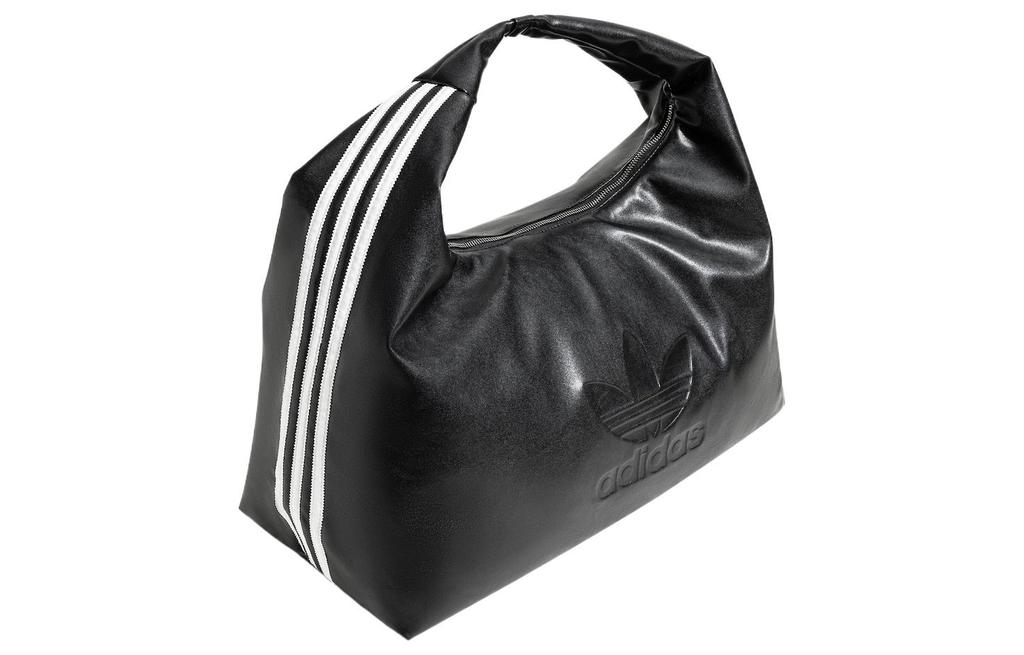 Adidas Originals Trefoil Polyurethane Cloud Bag, Sports Bag, Shoulder Bag Regular Unisex Black JE3208