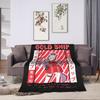 Uma Musume Gold Ship Blanket Flannel Winter Portable Soft Throw Blanket for Home Outdoor Bedspread