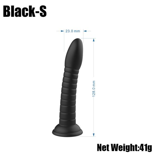 Erotické Měkké 3 Velikosti Dildo Realistické Ženské Hračky Penis Silná Přísavka Péro Sexuální Hračky pro Ženu Hračka pro Dospělé G-bod Bez Vibrátoru