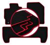 Velour Floor Mats with Red Edge For: Toyota Urban Cruiser Hatchback (2008-2014)