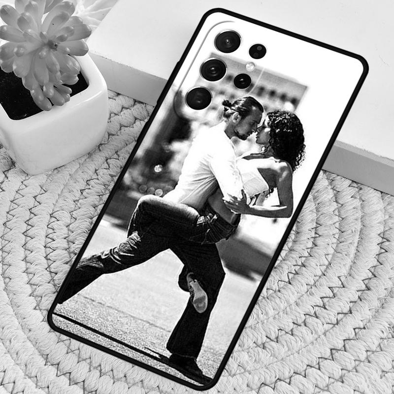 Latin Tango Dancing Dance Silicone Phone Case For Samsung Galaxy Note 10 Pro S26 S25 S24 S23 S22 S21 Plus S25Ultra Capa Cover