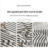 Women's 2026 Summer Ice Silk Striped Wide-Leg Pants: High-Waisted, Loose, Casual, Cotton-Linen, Floor-Length, Straight-Leg Fit