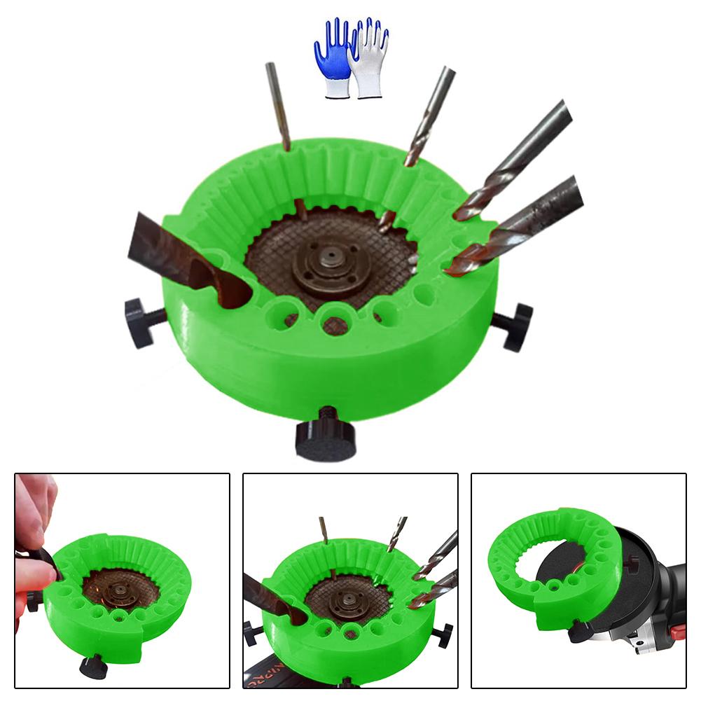 For 125 Mm Angle Grinder Power Drill Attachment Professional-Level Results Efficient Drill Bit Restoration Versatile Use