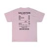 Unisex Salvation Back Print Bible Verse TShirts Oversized Funny Streetwear Christian T Shirts Jesus Faith Tees Gifts Unisex Tops