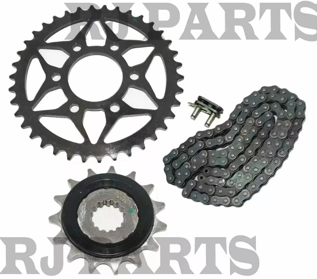 Chain & Rear Front Chain Sprocket Kit Fits For Royal Enfield Himalayan 411CC