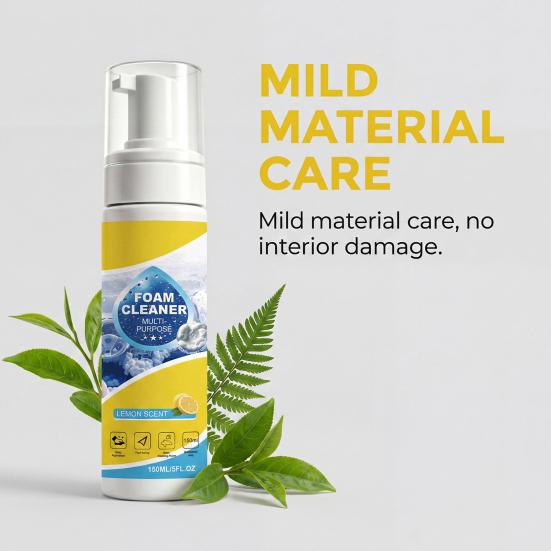 Yousheng Car Interior Foam Cleaner Fresh Aroma Gentle Protection Removes Stains Efficient Cleaning Multipurpose Car Interior Care Gift for