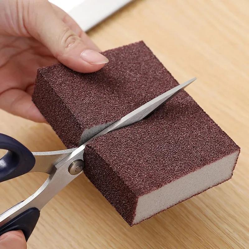 Nano Sponge Magic Erasers Carborundum Removing Rust Cleaning Sponge Brush Kitchen Pot Dish Rust Removal Emery Clean Rub