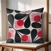 Brand OOrla Kiely Cushion Cover Natural Linen Organic Fabric DoubleSided Printing Couch Pillow Covers Home Decor