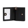 Coach Snap Wallet Monogram Foldable Coated Canvas And Leather Wallet Women Wallet Dark-Brown C3309-IMAA8