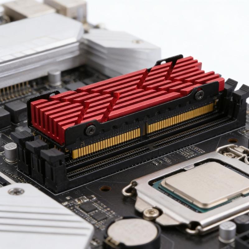 Thin M.2 2280 SSD Heatsink Featuring Multiple Heat Paths Enhances Cooling On PCIe4.0 Drive