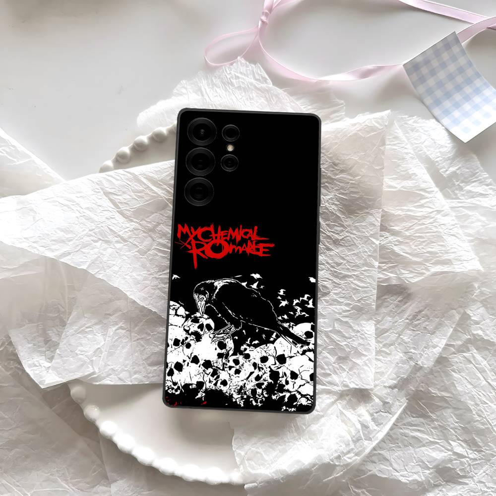 My Chemical Romance Phone Case For Samsung S 24 Fe 25 Ultra Plus 20 Lite 21 30 22 23 24 22 Ultra 5G Fundas