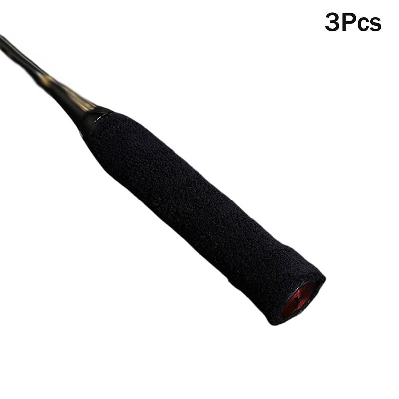 3Pcs Towel Glue Grip Badminton Tennis Racket Overgrips Tape Racket Grip Grip Non-slip Tape Band Sweat Badminton