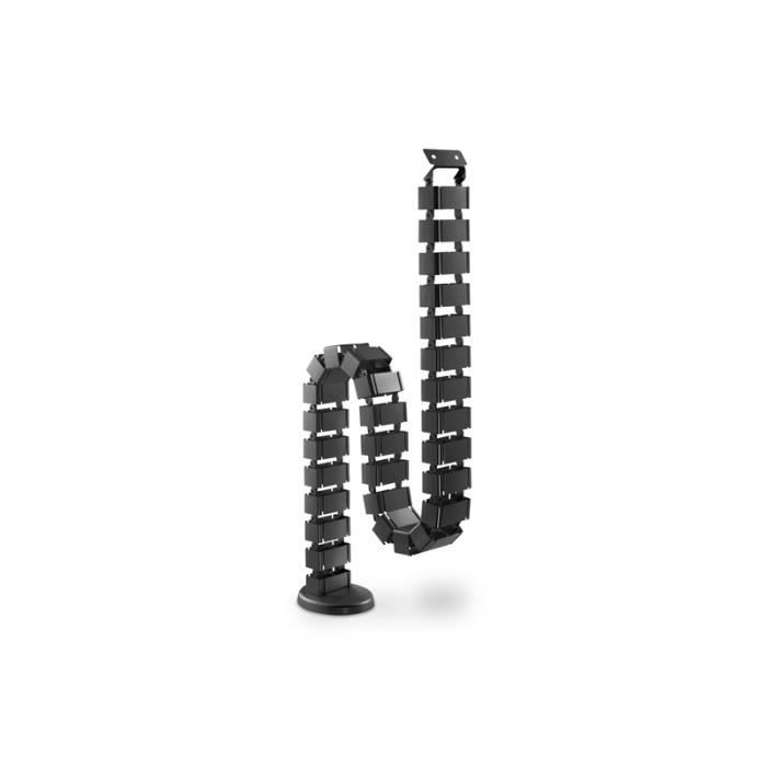 Support de câbles courbes - ASSMANN - DA-90505 - Noir - ABS - Métal
