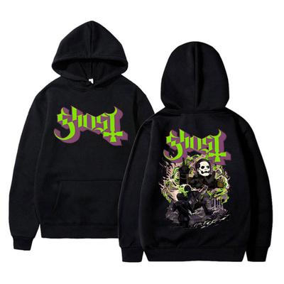 Ghost Band Hoodie Schädel Grafik Hoodies Männer Frauen Vintage Rock Gothic Übergroßen Streetwear männer Casual Langarm Sweatshirt