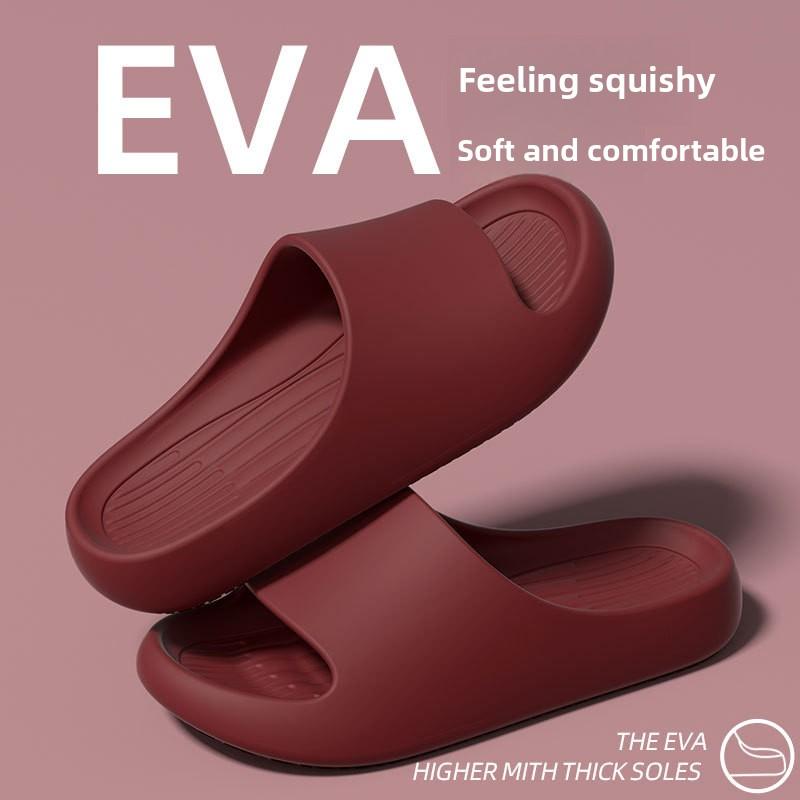 

Домашние тапочки для родителей и детей, ощущение, будто наступаешь на фекалии при ношении на улице или в помещении летом, толстая подошва, ванная комната, нескользящие и устойчивые к запаху 36-37 красный