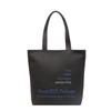 Letter printed canvas shoulder bag women's large capacity tote bag lazy wind travel cloth bag commuter work tote bag