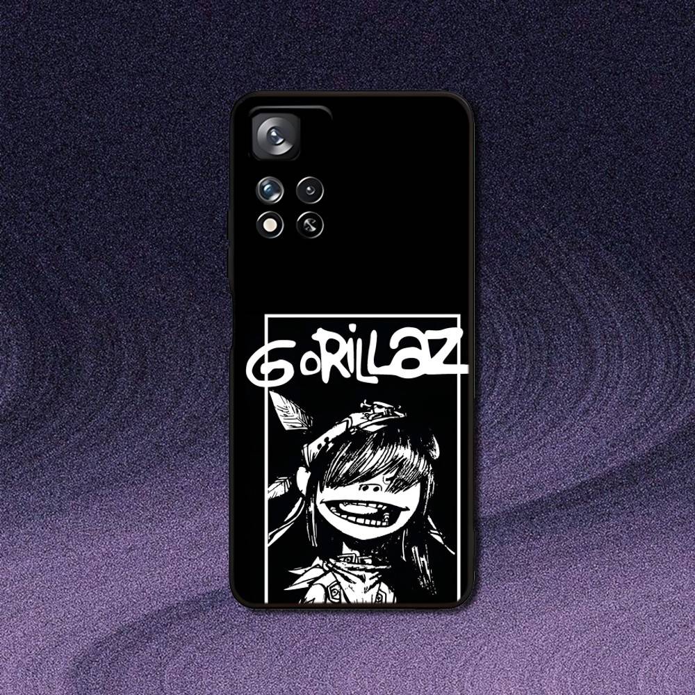 

G-Gorillaz Demon Days Phone Case For Samsung S 25,24,23,22,30,21,10,9,Ultra,Plus,Lite,FE,4,5G Black Soft Case Samsung S24ULTRA