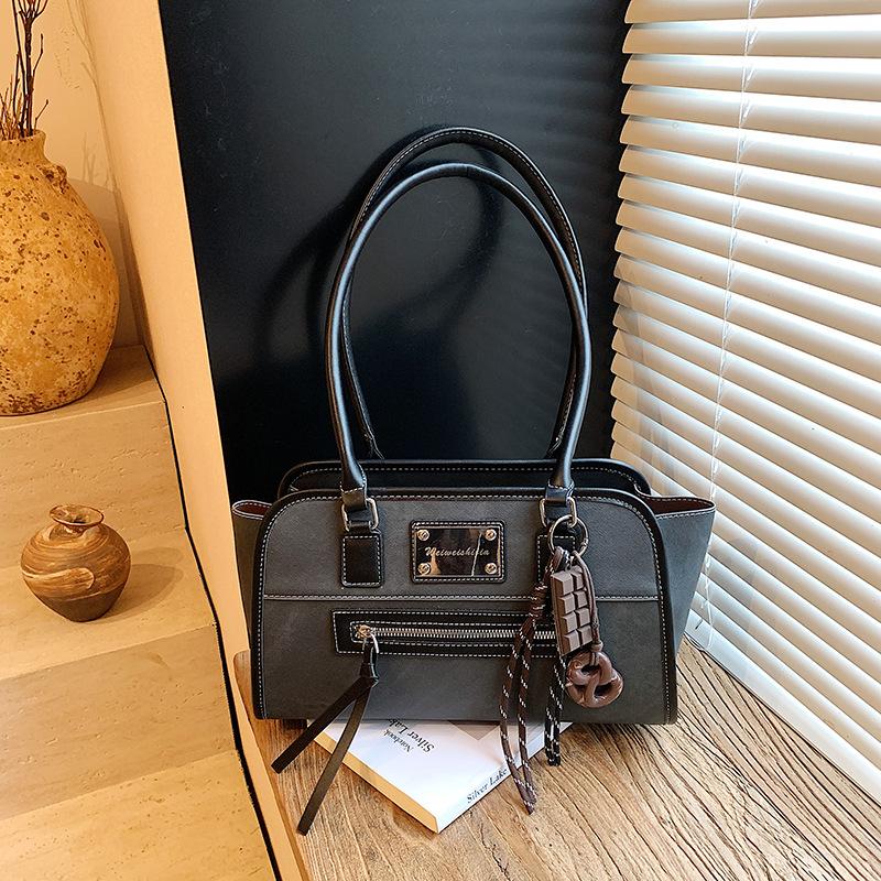 Pendler-Tasche Damen neue Herbst vielseitige Schulter-Achseltasche lässige tragbare Tragetasche mit großer Kapazität