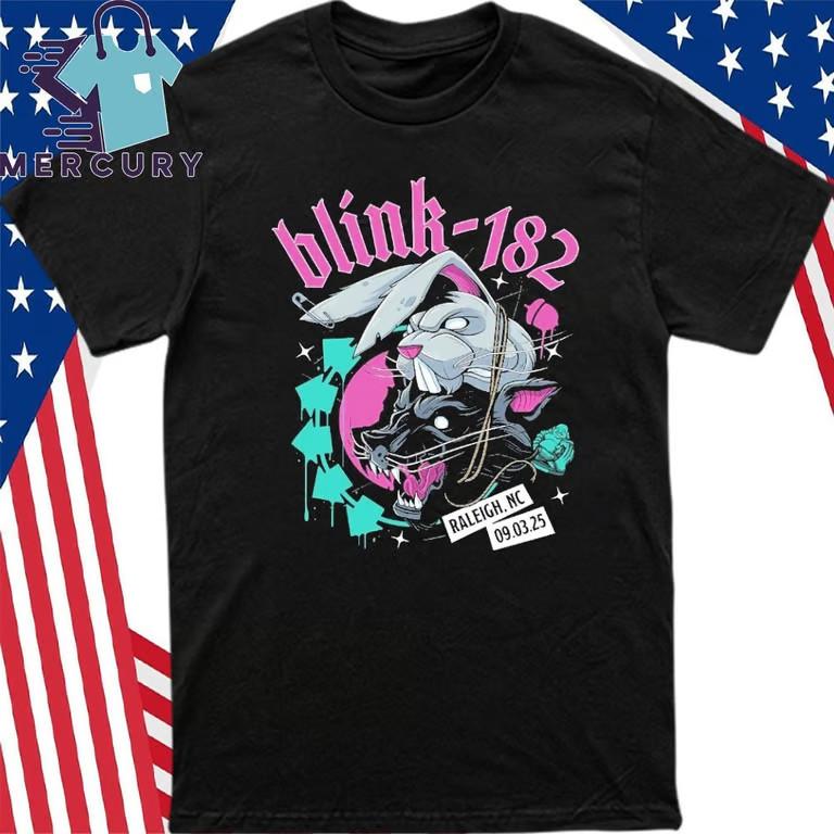 Blink 182 Sept 3 2025 Raleigh NC T-Shirt Unisex T-Shirt XL