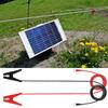Electric Fence Alligator Clips Portable Electric Fence Connectors current test line  Alligator Clips Cable for Solar Fence