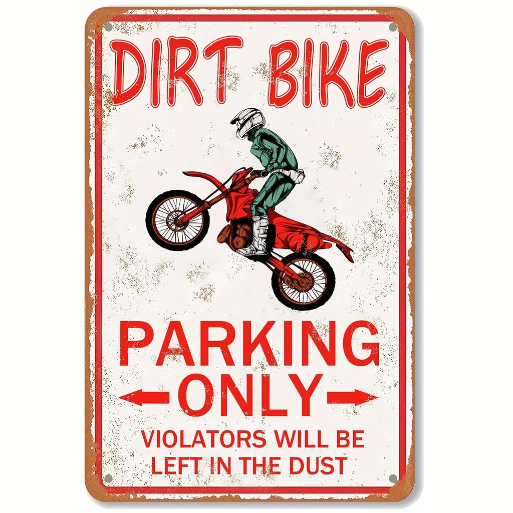 Vintage Motorsykkelentusiaster Metallkunst Nostalgisk Garasjedekor Metallblikkskilt Plakater Skilt for Bar Garasje Klubb Vintage Elskere