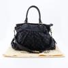 LOUIS VUITTON Neo Cavi MM Handbag M95351 2WAYShoulder black Monogram denim Women Used