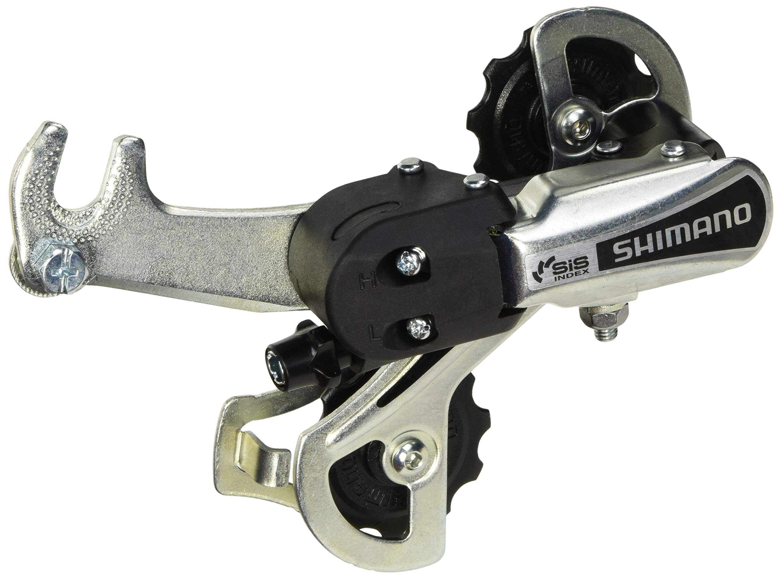 

Задний переключатель Shimano GS RD-TY21, обратный собачек, 6 скоростей, RDTY21BS, GS ADPT, ARDTY21BGSBS