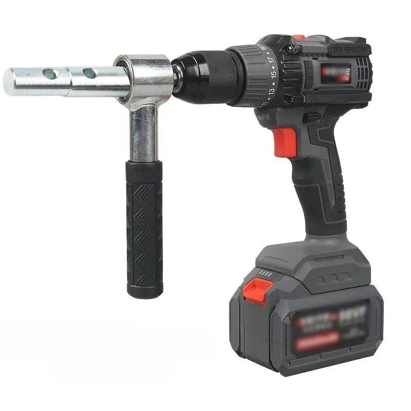 Hex Adapter Ice Auger Drill Adapter Electric Ice Drill Bit Connection Handle Adapter For 18mm And 20mm Quick-connect Couplings