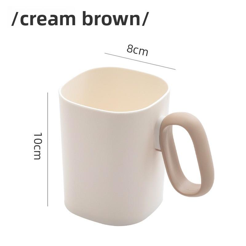 Couples' Portable Children's Toothbrush Storage Cup with Handle