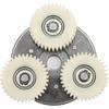 Electric Motor Gear Clutch Kit 36T, E Motor Gear Clutch Solid Nylon Gears for Electric 500W-750W, Planetary Gears for Electric Motor Replacement