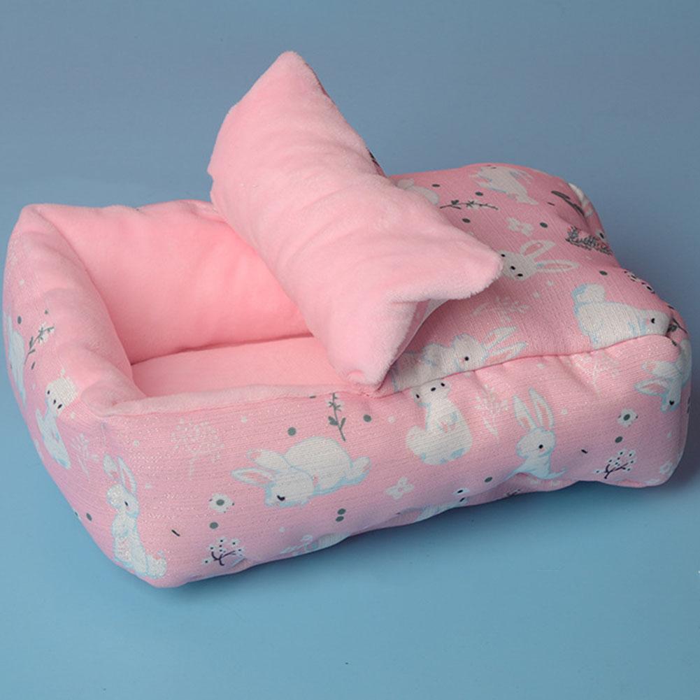 

2024 Портативное спальное гнездо, антикусающее, теплая пещера, клетка, аксессуары для белки, мыши, ежа, хомяка