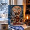 Holiday Countdown Collection Husky Christmas Advent Calendar 2026 with 24 Unique Acrylic Pendants for Tree Decorations, Cute Dog Themed Ornament
