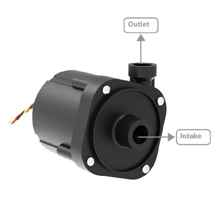 PU-SC1000 1200L/H Computer Cooling Pump Modify Top Cover Heat Dissipation Pump Replacement for PC Dekstop