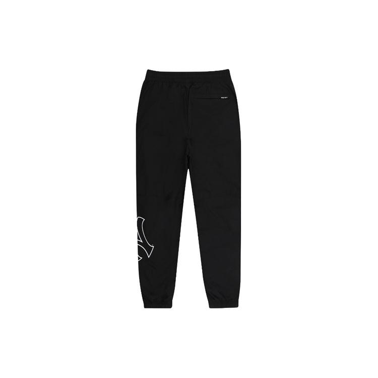 New MLB Base Logo Cargo Pants Unisex Black 31WPU3111-50L