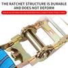 Self   Locking Truck Binding Strap Tightener  Small Ratchet Design for Cargo Packing  Fixing and Airplane Straps