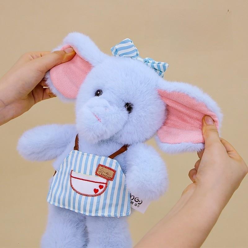 Plush Toy Cat Elephant Lamb Stuffed Animal For Girls Gift