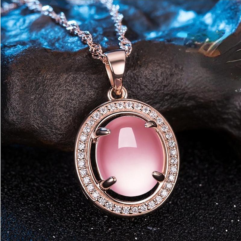 SACE GEMS Copper Alloy Women Necklace Pendant  Zircon Fashion Gift