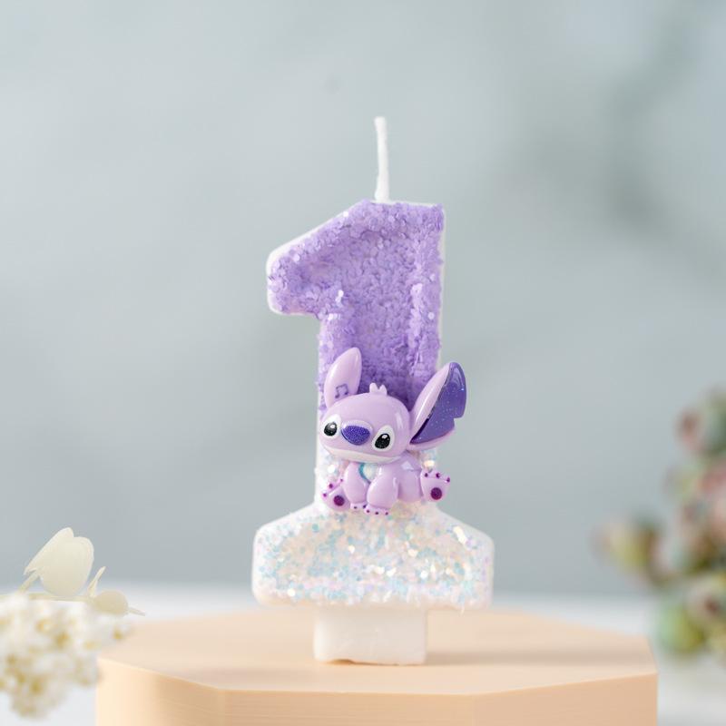 Creative Cartoon Cute Decoration 0-9 Number Creative Candle Cake Birthday Decoration Party Candle