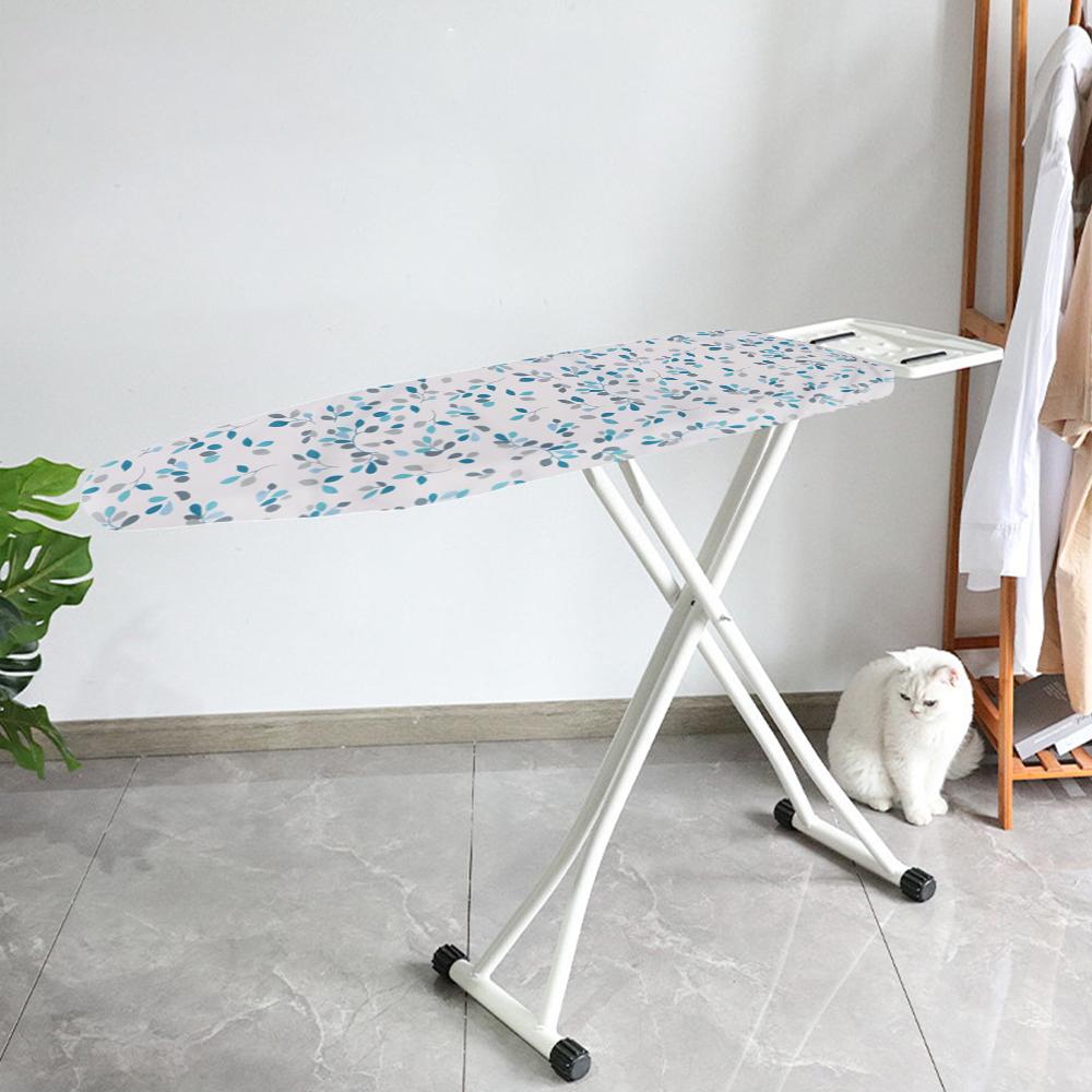 Floral Pattern Ironing Board Cloth Elastic Ironing Heat Shield  for Ironing Table Accessories