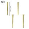4pcs Furniture Leg Accessories Furniture Legs Metal Furniture Legs Replacement Living Room Bedroom Table Cabinet TV Stand Feet