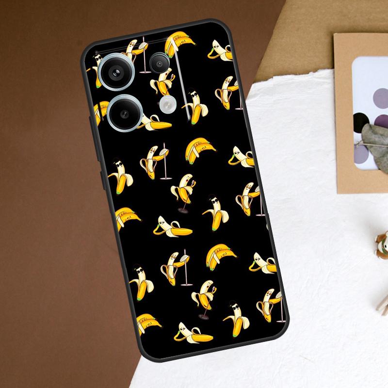 Memes Cartoon Funny Banana Phone Case For Redmi Note 12 13 Pro Plus 9 10 11 Pro 9S 10S 11S 12S Redmi 10C 12C 13C Cover